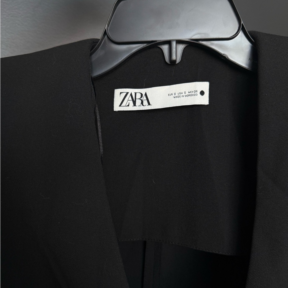 ZARA Women’s Tuxedo Black Dress, Size S